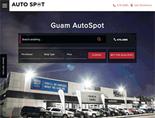 Tablet Screenshot of guamautospot.com